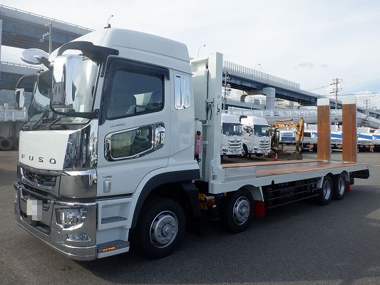 新車 セルフ 未使用 セルフローダー ハイジャッキセルフ 重機回送 重機運搬 フソウ 重機 回送 車 セルフローダー クレーン 新車 中古トラックの販売買取 V I P Trading